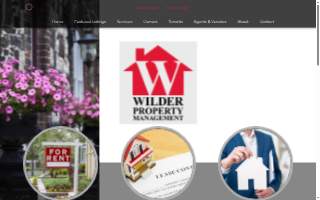Wilder Property Management website