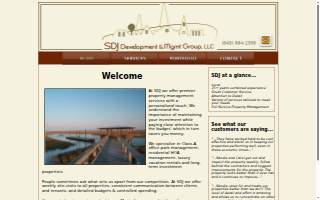 SDJ Development & Management Group, LLC website