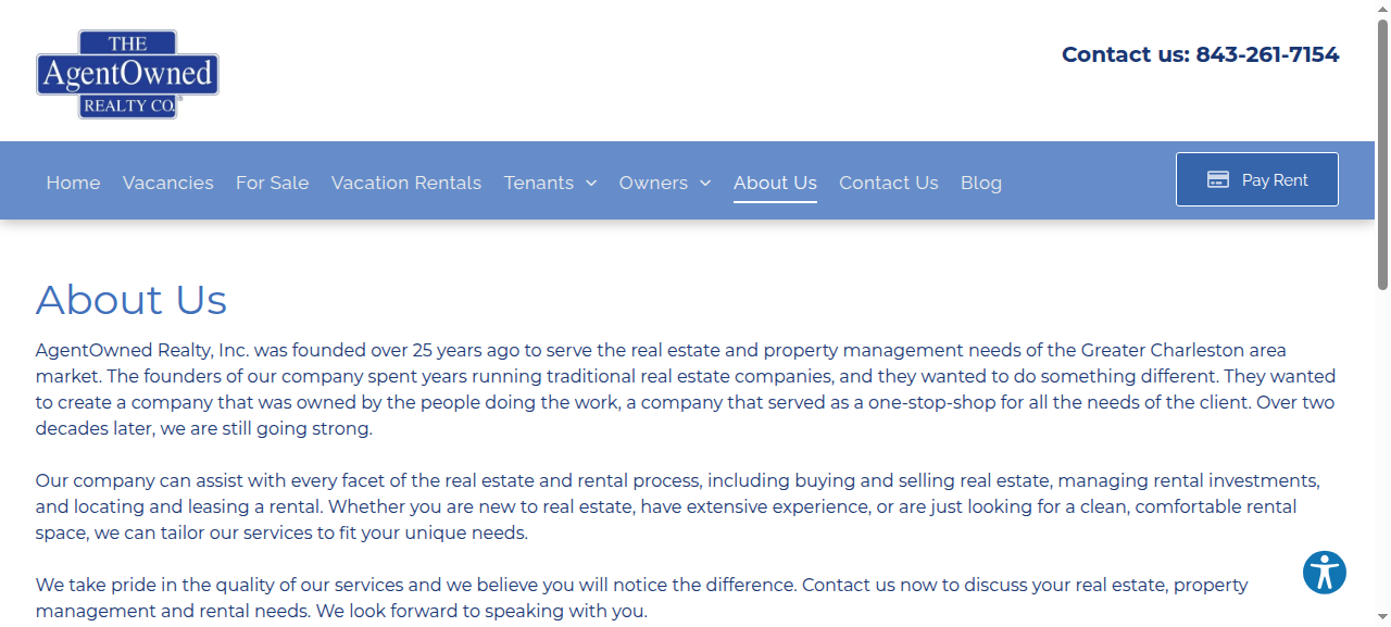 Full Service Property Management In Charleston SC website