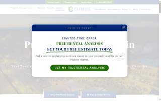 Premier Rental Property Management website