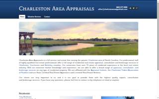 Charleston Area Appraisals website