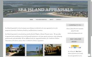 Sea Island Appraisals, LLC website