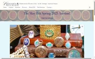 Charleston Estate Auctions website