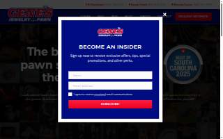 Gene's Jewelry & Pawn | Goose Creek website