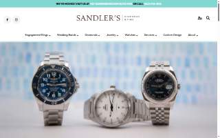 Sandler's Diamonds & Time website