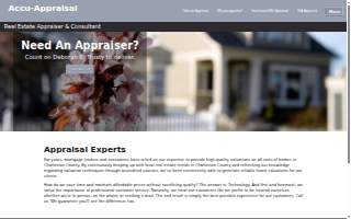 accu-appraisals website
