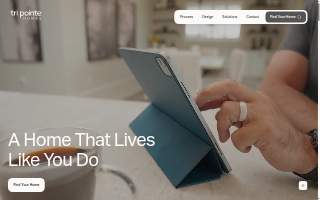 Tri Pointe Homes website