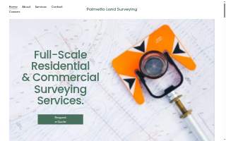 Palmetto Land Surveying Inc website
