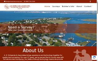 A H Schwacke & Associates Inc - Land Surveyor website