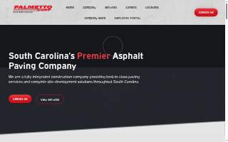 Palmetto Corp. Land Surveying website