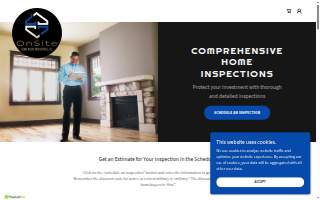 Onsite Home Inspection Service website