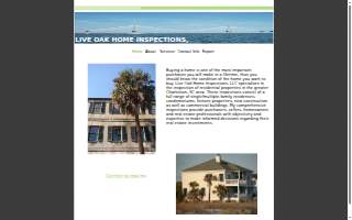 Live Oak Home Inspections website