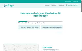 Cingo of Charleston website
