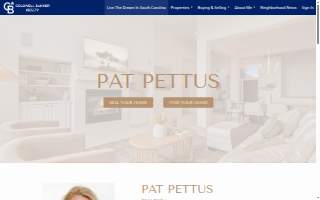 Patricia Pettus Real Estate website