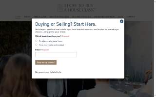 The How to Buy a House Class website