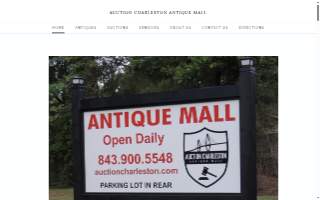 Auction Charleston Antique Mall website