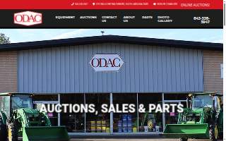 Olde Depot Auction Company website
