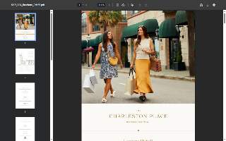 The Shops at The Charleston Place website