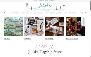 Juliska Flagship Store website