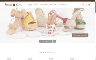 Shoes on King website