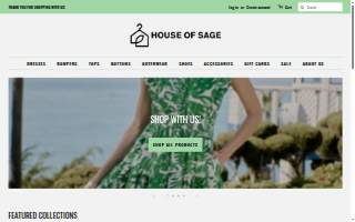 House of Sage website