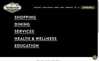 South Windermere Center website