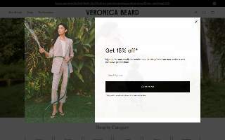 Veronica Beard Soho website
