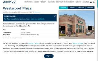 Westwood Plaza website