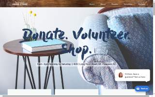 The East Cooper Home Store website