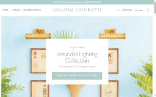 Amanda Lindroth Design website