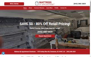 Mattress By Appointment Charleston website