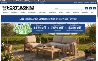 Hoot Judkins Furniture website