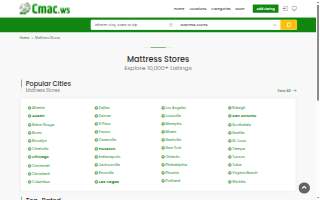 Mattress Firm SuperCenter - West Ashley website
