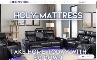 Holy Mattress website