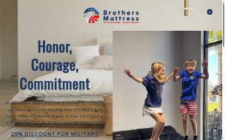 Brothers Mattress website