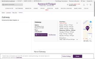 Raymour & Flanigan Furniture and Mattress Store of Brooklyn website