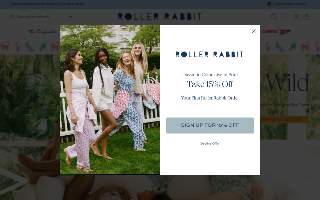 Roller Rabbit website