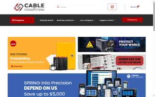 Cable & Connections of North Charleston website