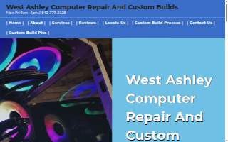 West Ashley Computer Repair And Custom Builds website