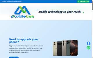 MobileTek website