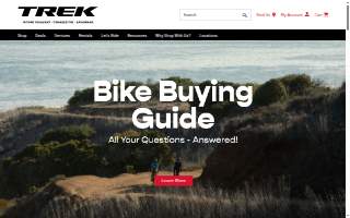 Trek Bicycle Store of Mt. Pleasant website