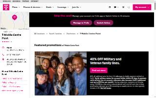 T-Mobile of Charleston website