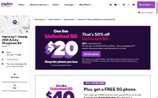Metro by T-Mobile of North Charleston website