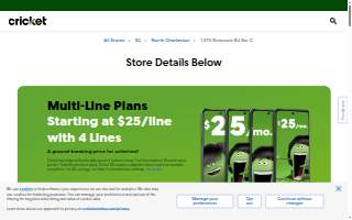 Cricket Wireless Authorized Retailer of North Charleston website