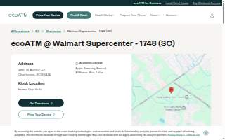 ecoATM of Charleston website