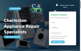 Stones Appliance Repair website