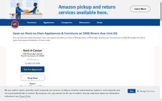 Rent-A-Center of North Charleston website