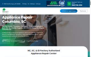 Sloan Appliance Repair website