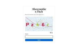 Abercrombie & Fitch website