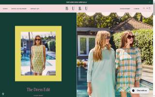 BURU Boutique website